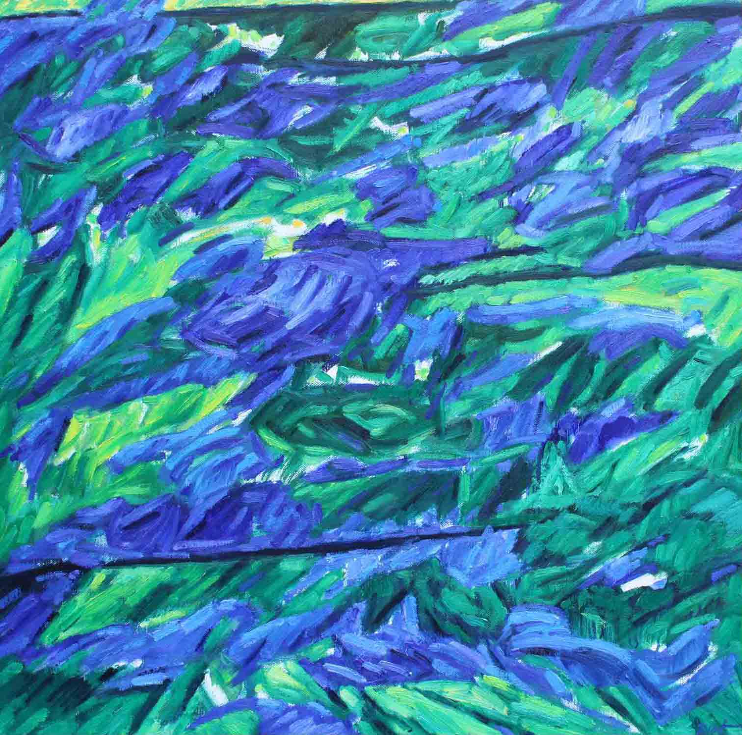 image of oil painting on canvas, theme: vital urge, title The sage 1