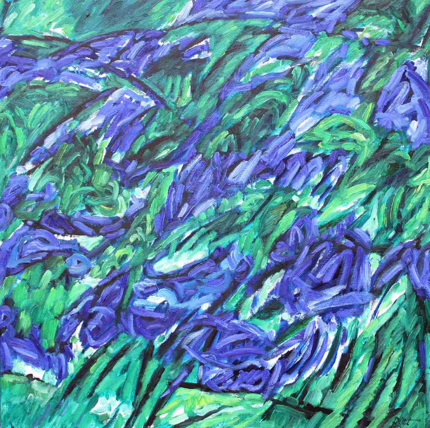 image of oil painting on canvas, theme: vital urge, title The sage 2