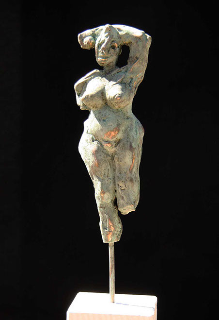 Image of a bronze sculpture, title: Pomona 1