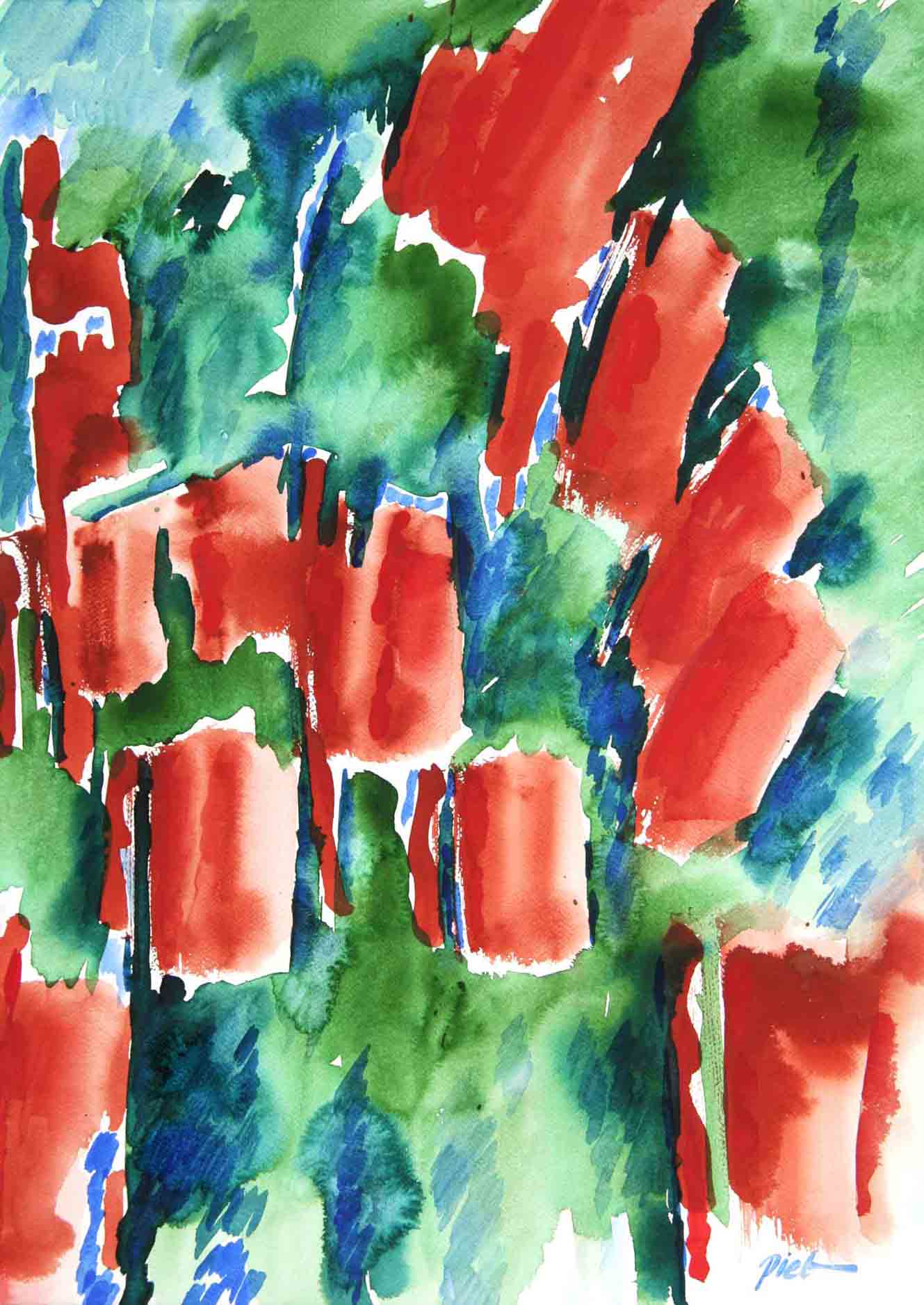 image of the water colour Summer 2012 no. 22