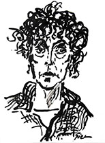 Bouton d'option vers Martha: portraits écrits. Miniature d'un portrait.