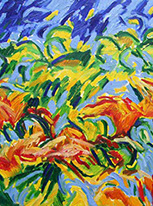 Bouton d'option vers Structures de Chaos, tableaux à l'huile. Miniature d'un tableau à l'huile.