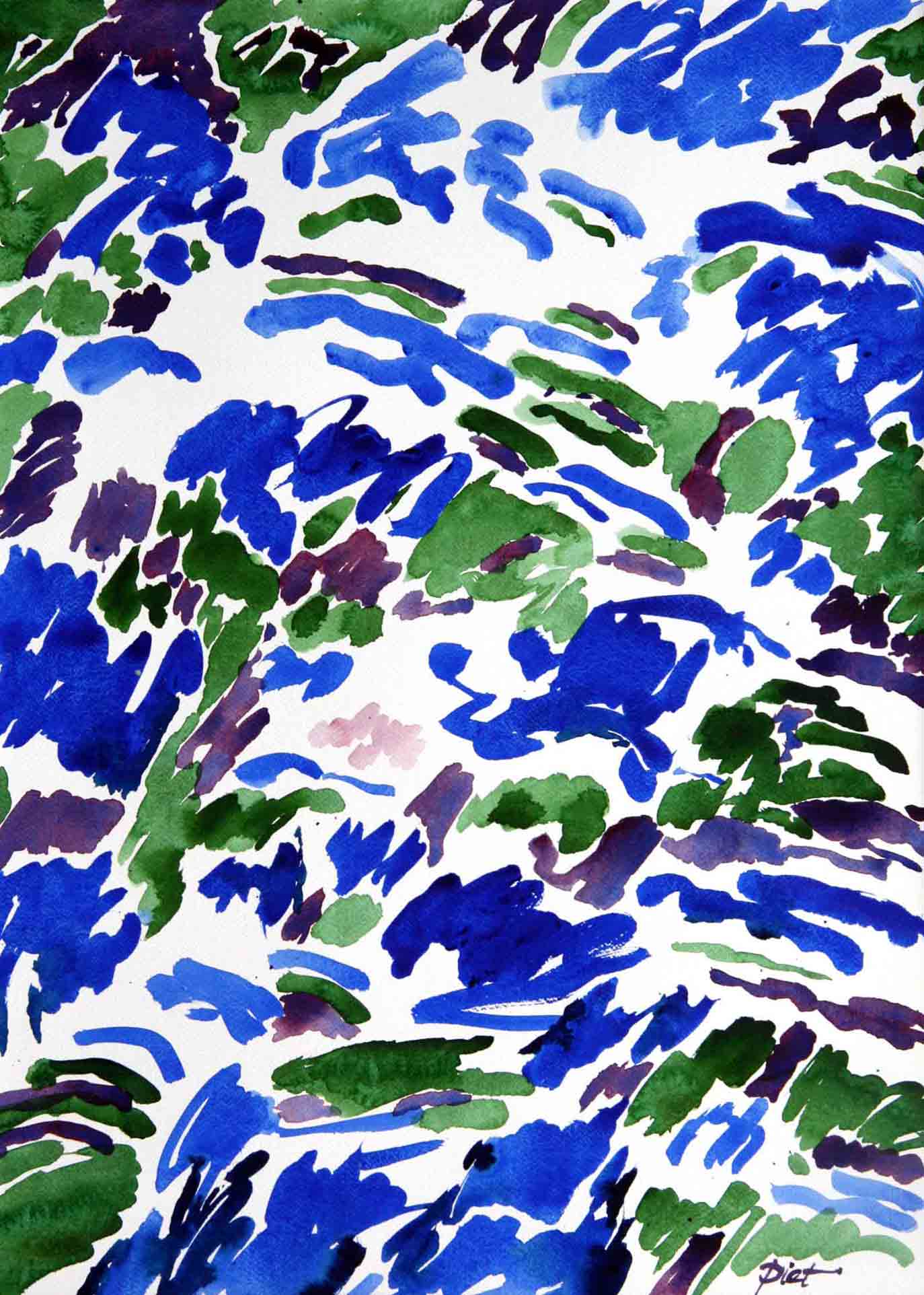 représentation d'une aquarelle, titre Été 2012 no. 38