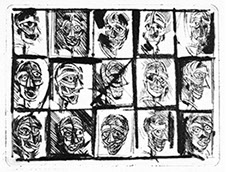 bewerkte ets, Koppen