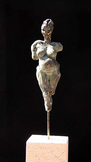 Afbeelding van bronzen beeld, Zwanger