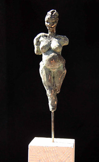 Afbeelding van bronzen beeld, Zwanger