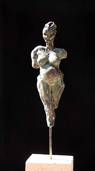 Afbeelding van bronzen beeld, Zwanger