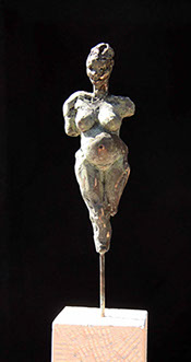 Afbeelding van bronzen beeld, Zwanger