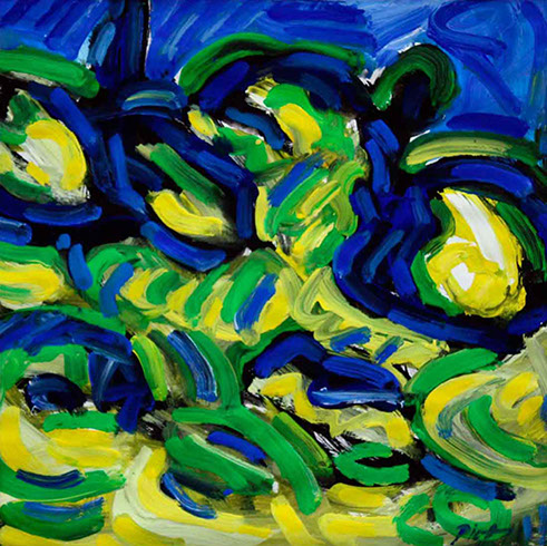 afbeelding van gouache, Studie