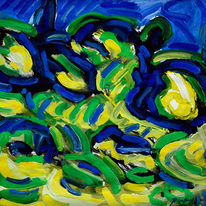 afbeelding van gouache, Studie