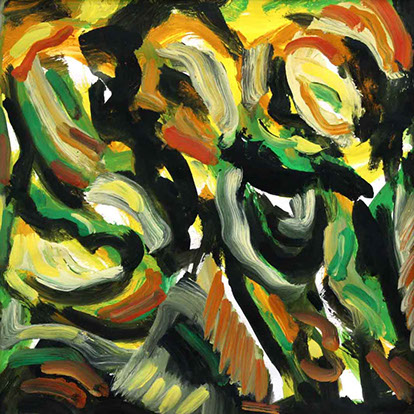 afbeelding van gouache, Studie