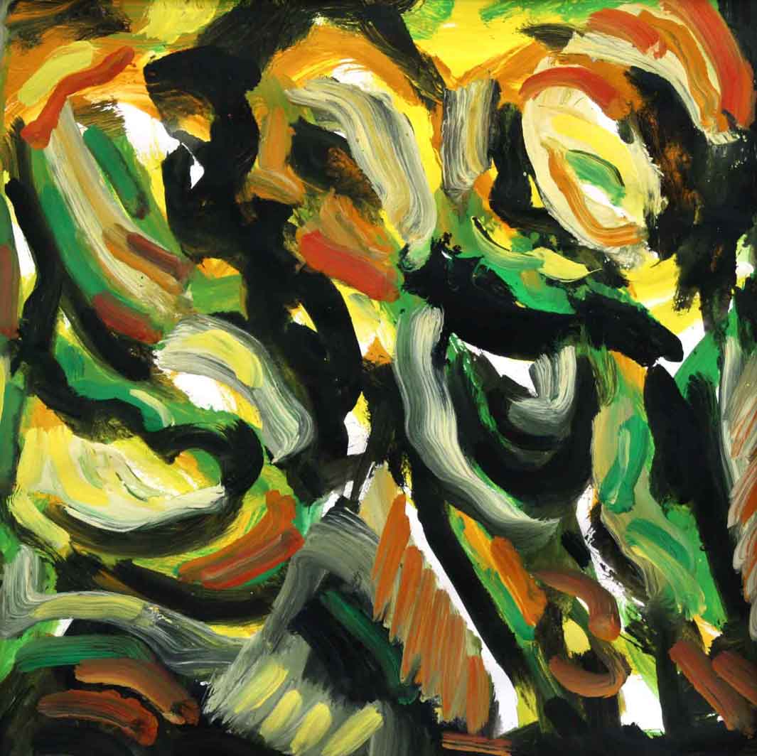 afbeelding van gouache, Studie