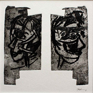monotype (looddruk), Masker.