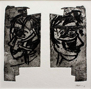 monotype (looddruk), Masker.