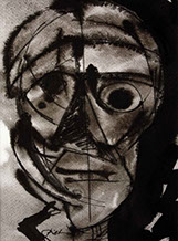 Chinese inkttekening, Masker