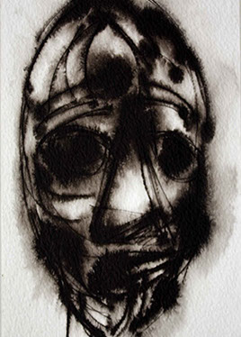 Chinese inkttekening, Masker