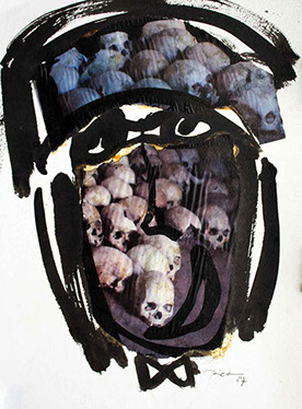 Gemengde technieken, Masker