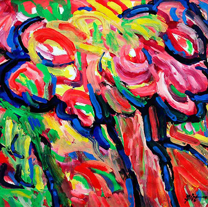 afbeelding van gouache, Studie