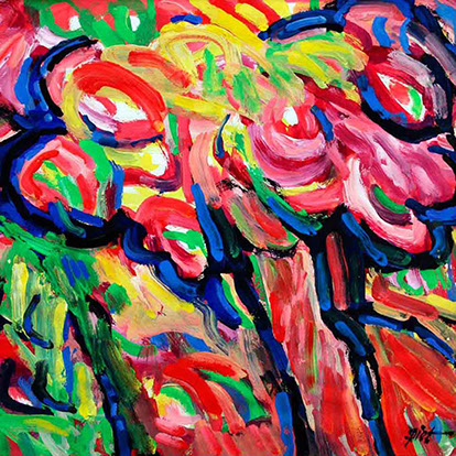 afbeelding van gouache, Studie