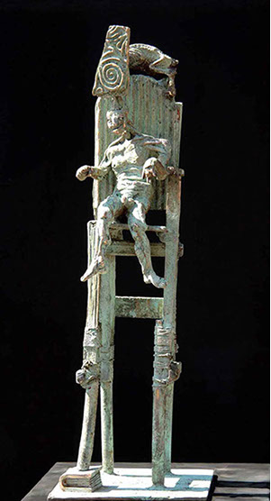 Afbeelding van bronzen beeld, De Dogmaticus