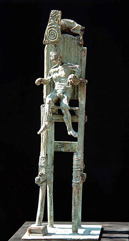 Afbeelding van bronzen beeld, De Dogmaticus