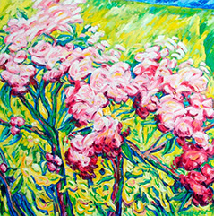 Afbeelding van een schilderij, thema: levensdrift, titel De lente, of Het plezier van het schilderen