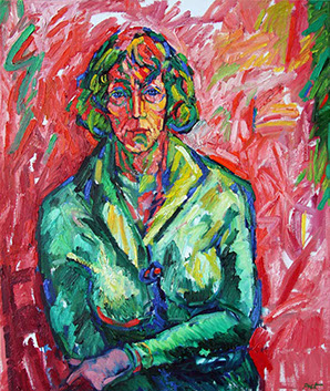 Portret in olieverf, Martha 2016/17