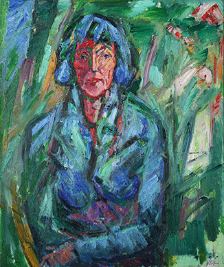 Portret in olieverf, Martha, 2016