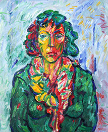 Portret in olieverf, Martha