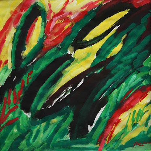 afbeelding van gouache, Studie