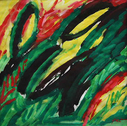 afbeelding van gouache, Studie