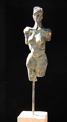 Afbeelding van bronzen beeld, Mainade