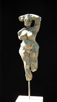 Afbeelding van bronzen beeld, Pomona 1