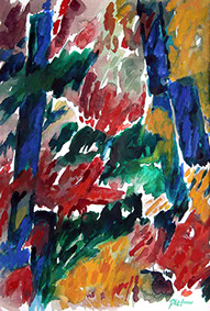 afbeelding van de aquarel Zomer 2012 no. 10