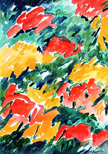 afbeelding van de aquarel Zomer 2012 no. 23