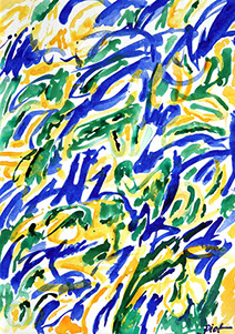 afbeelding van de aquarel Zomer 2012 no. 30