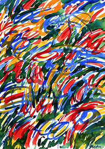 afbeelding van de aquarel Zomer 2012 no. 35