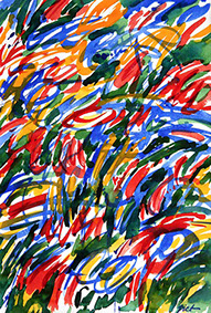 afbeelding van de aquarel Zomer 2012 no. 35