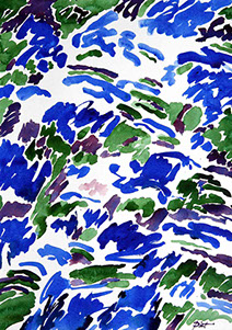 afbeelding van de aquarel Zomer 2012 no. 38