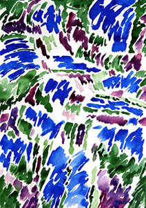 afbeelding van de aquarel Zomer 2012 no. 40