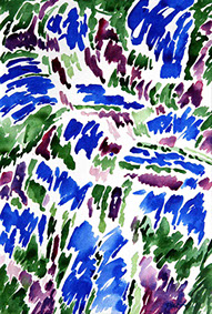 afbeelding van de aquarel Zomer 2012 no. 40
