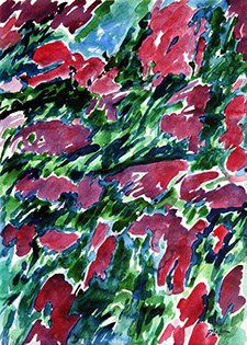 afbeelding van de aquarel Zomer 2012 no. 49
