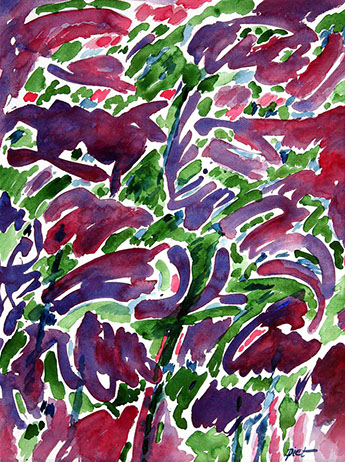afbeelding van de aquarel Zomer 2012 no. 51